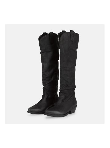 Felmini Wide Fit Stiefel in Schwarz