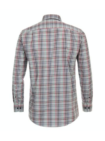 Katt Knopfleisten Langarmshirt für Herren in uni