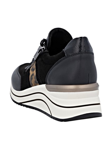 remonte Sportliche Schnürschuhe in Schwarz