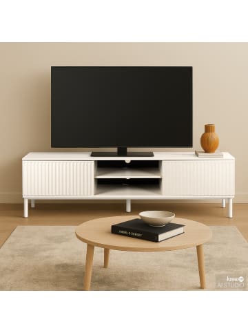 home24 home24 TV-Lowboard im modernen Stil in Kaschmir