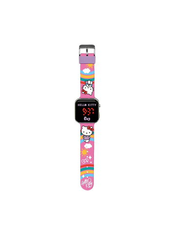 Hello Kitty Friends Digitale LED-Uhr Bunte Armbanduhr