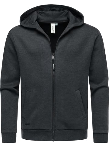 ragwear Sweatjacke Natten in Dark Grey