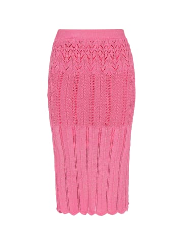 faina Women Skirt in pink gold