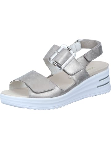 WALDLÄUFER Keilsandaletten in stein