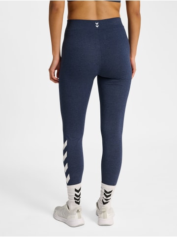 Hummel Leggings Hmlpulse Damen in DRESS BLUE MELANGE