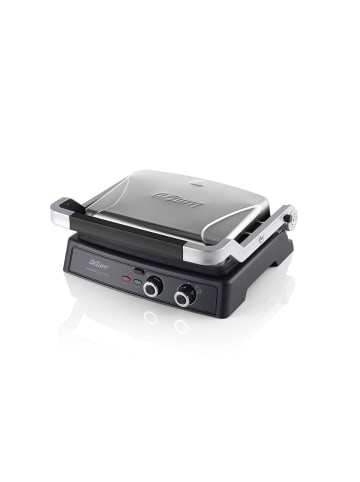 Arzum Arzum Tostçu Delux 2000W, Kontaktgrill Sandwichmaker Sandwich-Toaster in Silber