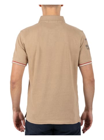 Geographical Norway Herren Regular Fit T-Shirt in Beige
