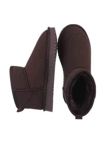 Ital-Design Stiefelette in Braun