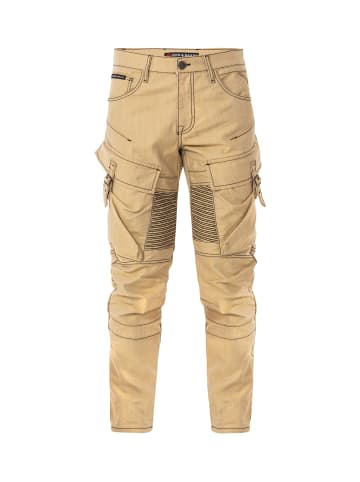 Cipo & Baxx Cargohose in MUSTARD