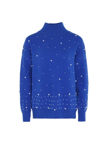 faina Damen Pullover Mit Perlen in KÖNIGSBLAU