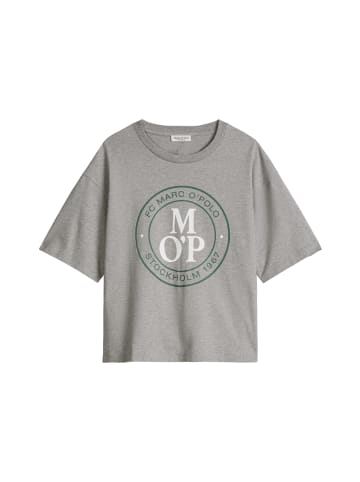 Marc O'Polo MOP Club '67 T-Shirt , Oversized, Back Print in Light Grey