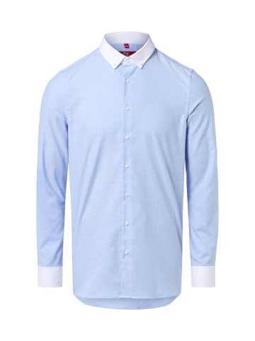 Finshley & Harding London Hemd in hellblau weiß