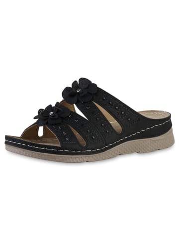VAN HILL Komfort Sandalen Mia in Schwarz