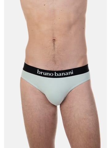 Bruno Banani Sportslip / Unterhose Flowing in Hellblau / Schwarz