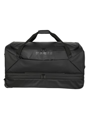 travelite Basics 2 Rollen Reisetasche 80 cm in schwarz