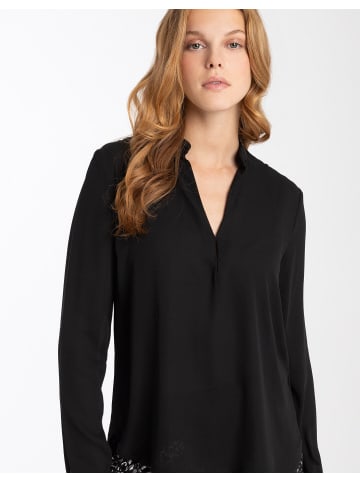 More & More Chiffonbluse in schwarz
