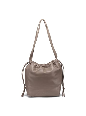 LIEBESKIND BERLIN Lya Schultertasche Leder 27 cm in neutral grey