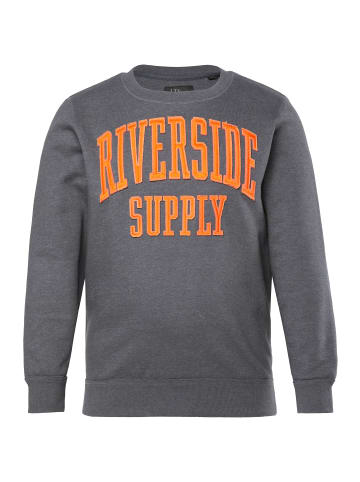 JP1880 Sweatshirt in dunkelgrau melange