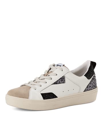 Tamaris Sportliche Schnürschuhe in Silber
