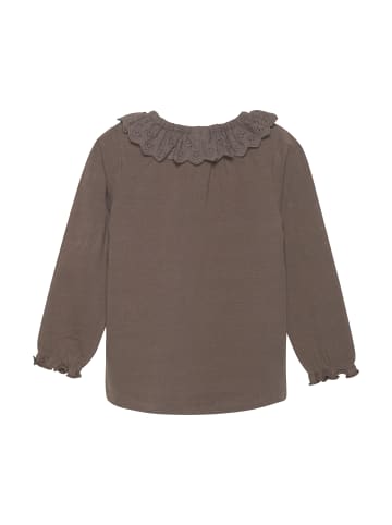 enfant Longsleeve ENBlouse in Braun
