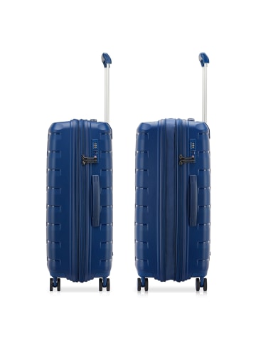 Roncato Skyline 2.0 4 Rollen Trolley 46.5 cm mit Dehnfalte in blue notte