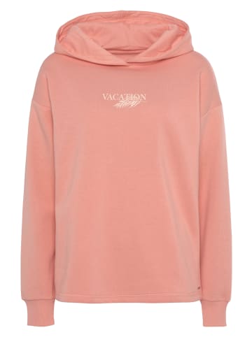 LASCANA Hoodie in pfirsich