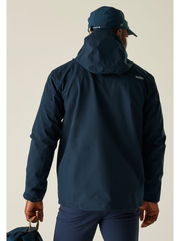 Regatta 3 in 1 Funktionsjacke Coriver Wasserdicht in blau