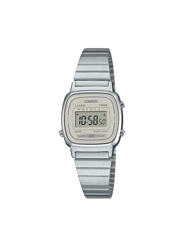 Casio Armbanduhr Kunstharz verchromt 25 mm