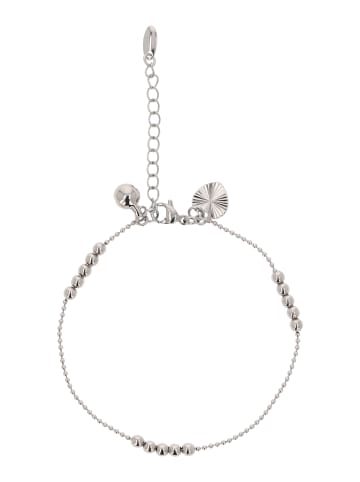 faina Women Beaded Bracelet With Charms in Silver