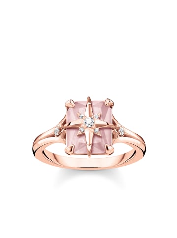Thomas Sabo Ring in roségold, pink