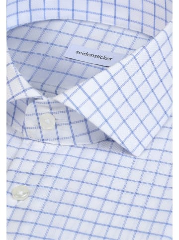 Seidensticker Business Hemd Shaped in Mittelblau