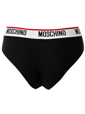 Moschino Slip 2er Pack in Schwarz