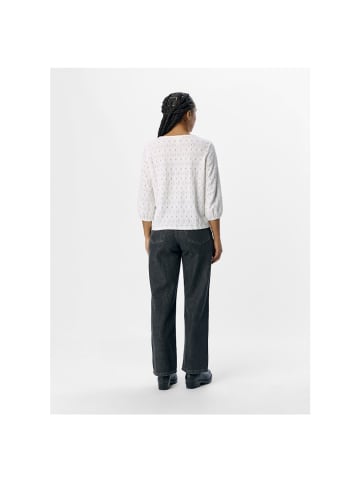 Object Langarmshirt in Cloud Dancer