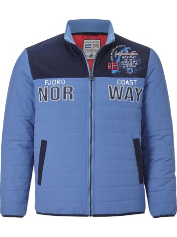 Jan Vanderstorm Steppjacke VOLKWIN in blau