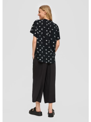 QS Bluse in 99A1_schwarz