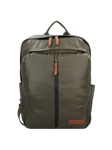 Greenburry Waterproof Aviator Rucksack 42 cm Laptopfach in olive