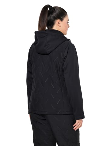 Ulla Popken Softshelljacke in schwarz