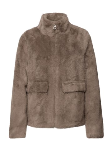 Street One Fake Fur Jacke in Braun