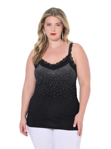 MIAMODA Strick-Top in schwarz