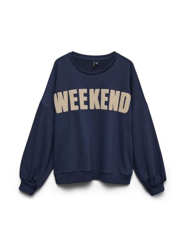 Vero Moda Sweatshirt in Navy Blazer