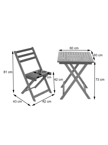 MCW Garnitur-P71, Natur-weiß