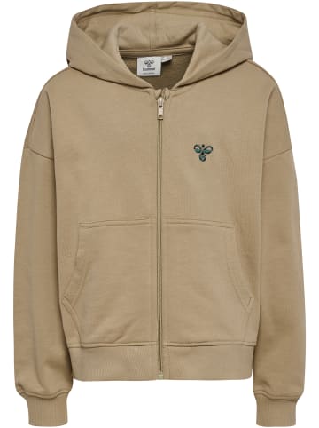 Hummel Reißverschluss Kapuzenpullover Hmljr Jump Kinder in SILVER MINK