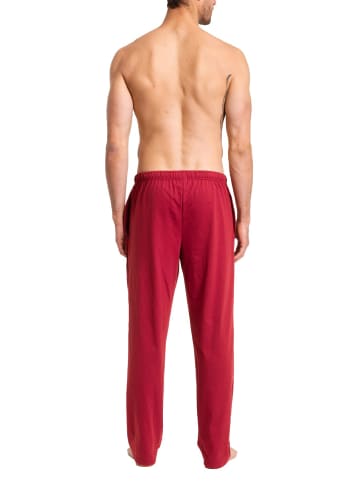 Haasis Bodywear Pyjamahose in weinrot