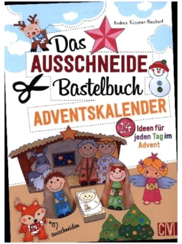 Christophorus Buch - Das Ausschneide-Bastelbuch Adventskalender