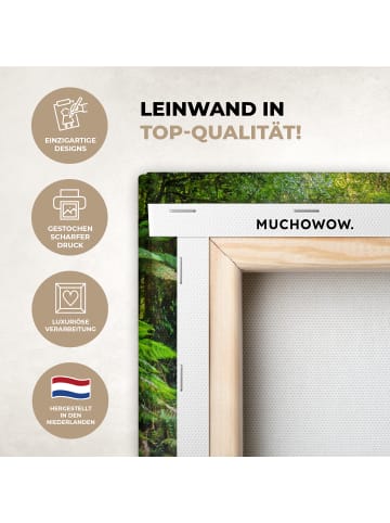 MuchoWow Leinwand bilder Dschungel Wasserfall (BxH)