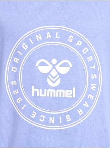 Hummel T-Shirt S/S Hmltres Circle T-Shirt S/S in HYDRANGEA