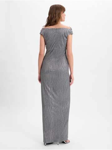 Vera Mont Abendkleid in silber schilf - 0001