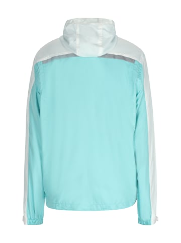 braelyn Herren Jacke in Türkis Weiss