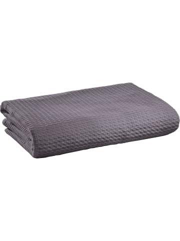 Erwin Müller Baumwolle Sommerdecke Siena in grau