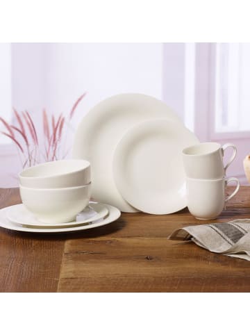 Villeroy & Boch 8er Set Einsteiger-Set New Cottage Basic weiß in weiß